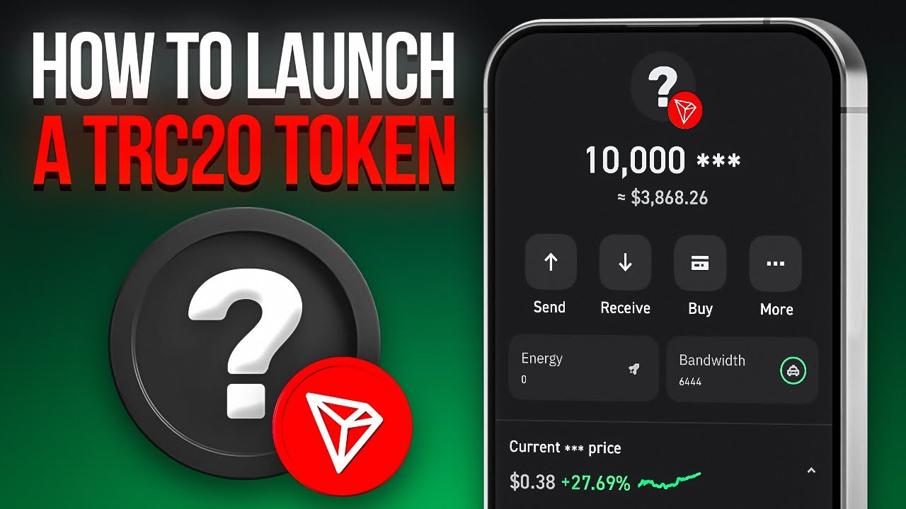How to Create & Launch a TRC20 Token on TRON (Full Step-by-Step Guide 2025)