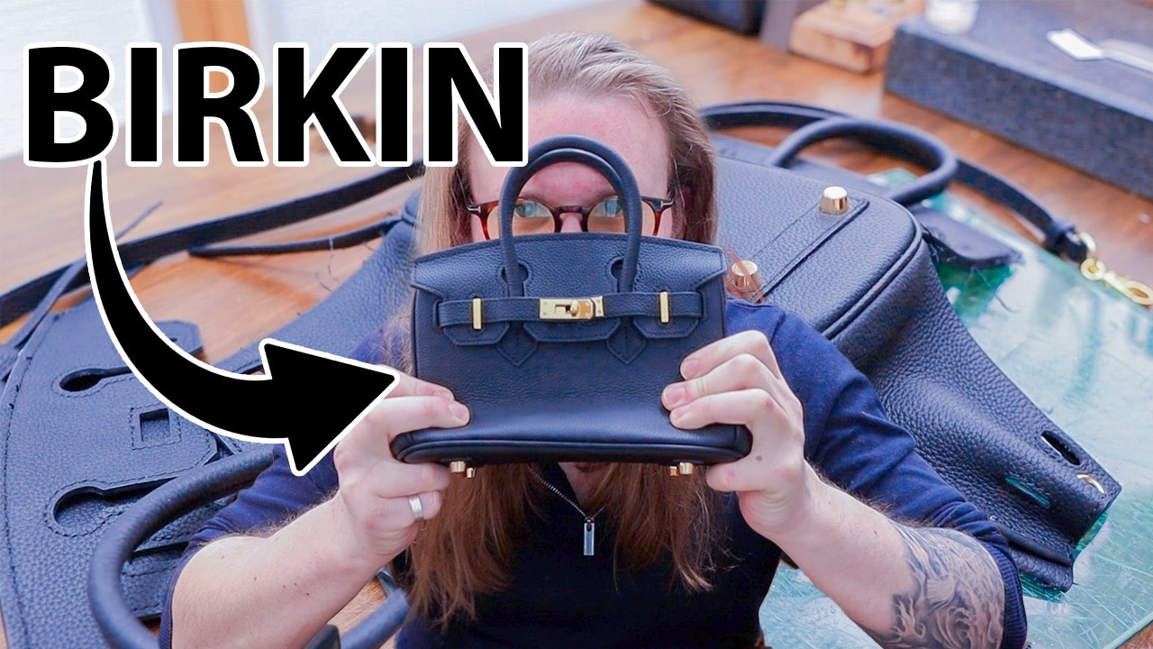 I Cut Open A $400 Hermes Birkin - Not What I Expected!!!!