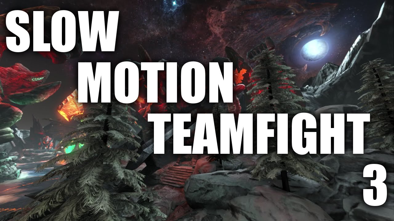 Smite Teamfight in Slow Motion 3 Assault