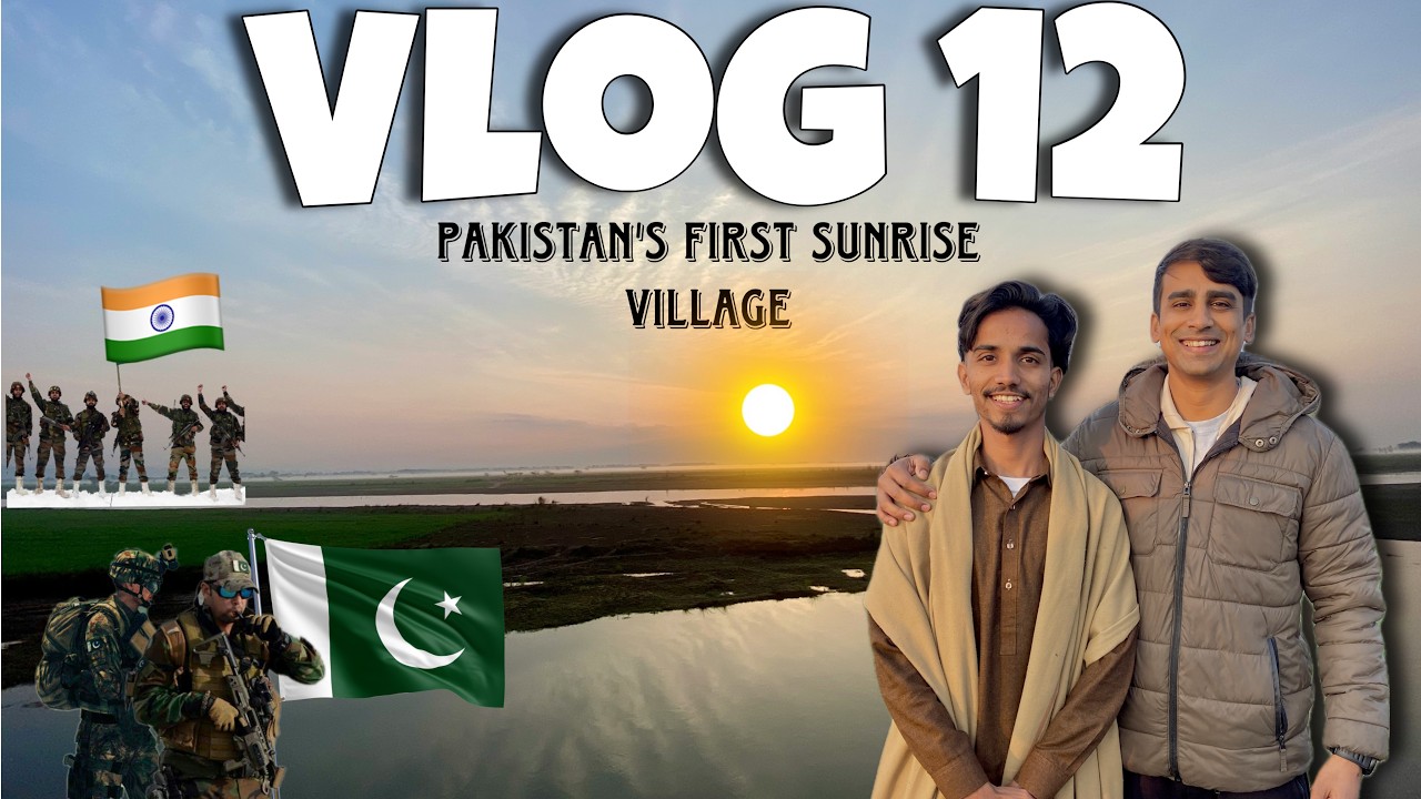 SUNRISE IN SHAKARGARH 🌅🌤️😍 | PAKISTAN'S FIRST SUNRISE VILLAGE 🌅❤️| VLOG 12