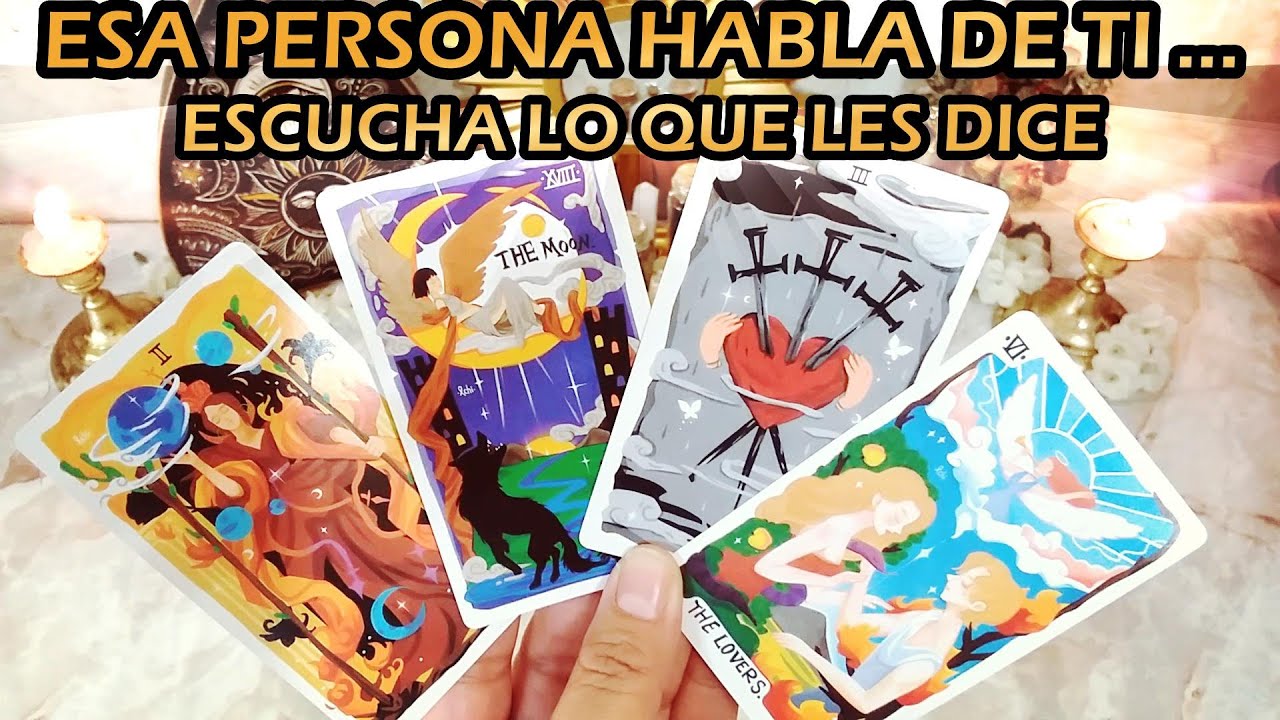 ✨️Escucha lo que esa Persona Habla de Ti..🔮🗣AlmasGemelas//Ex's🔥 #tarot