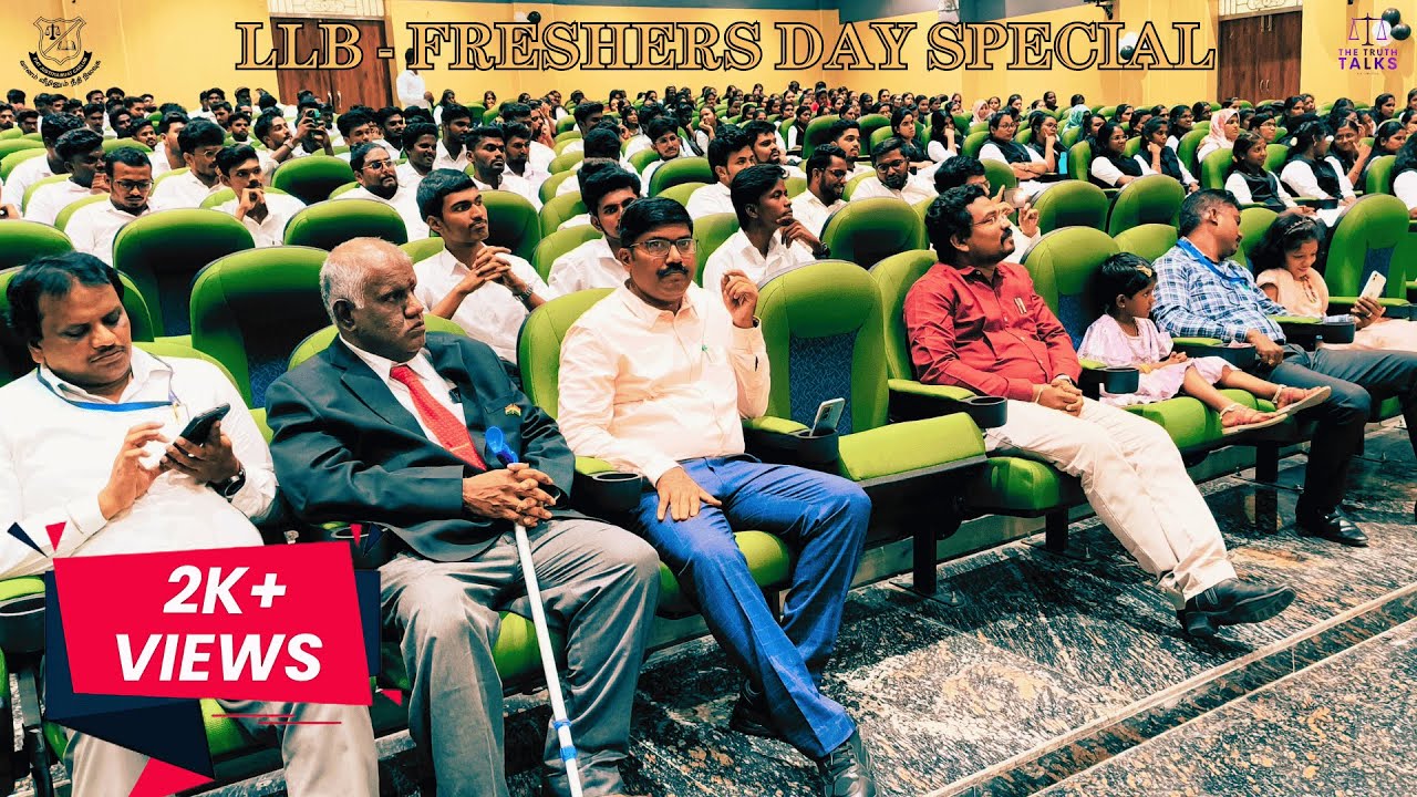 LLB FRESHERS DAY SPECIAL - GOVERNMENT LAW COLLEGE MADURAI - III YEAR (2022-2025) PRESENTATION
