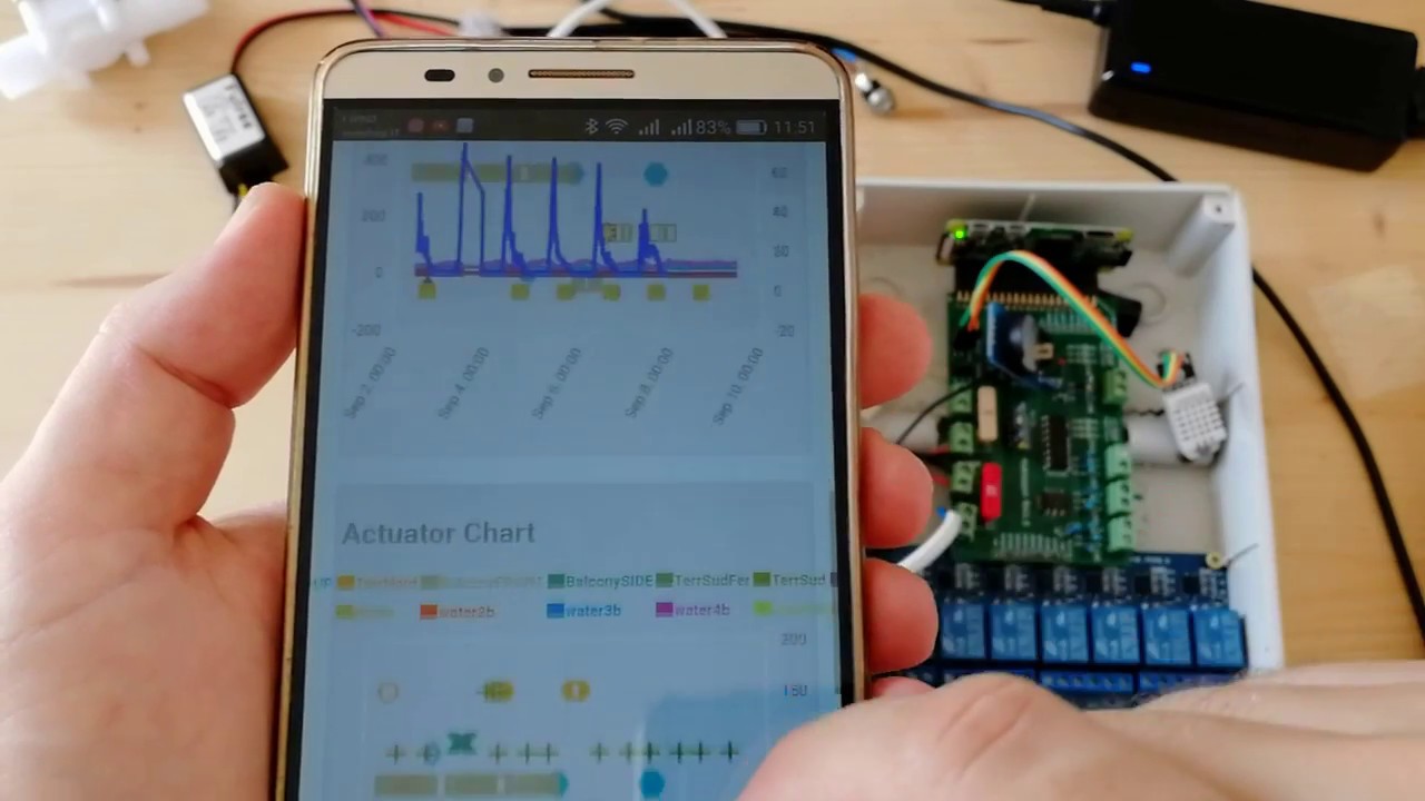 Irrigation system based on Raspberri PI - cheap and easy