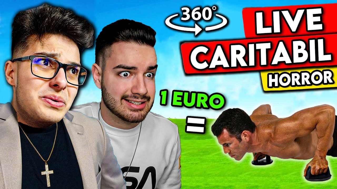 ⛔LIVE CARITABIL cu UZZY! JOC HORROR in VR !