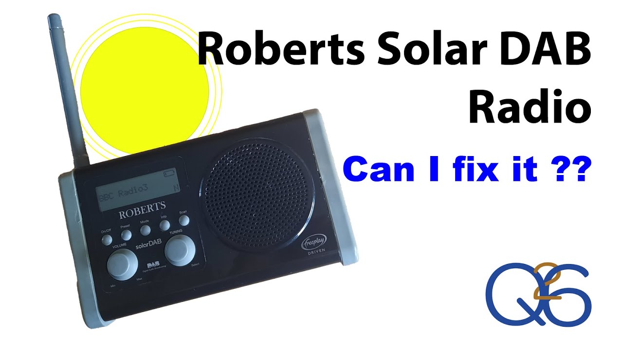 Roberts Solar DAB Radio - can it be fixed?