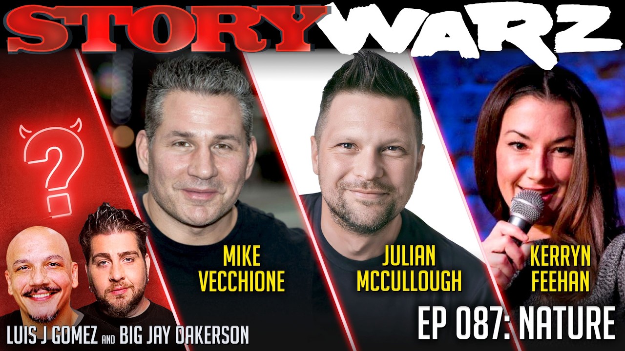 Julian McCullough vs Mike Vecchione vs Kerryn Feehan | Story Warz | Episode 087: Nature
