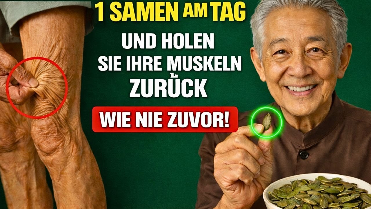 Senioren, die diese 10 Samen essen, haben stärkere Knochen und jüngere Muskeln