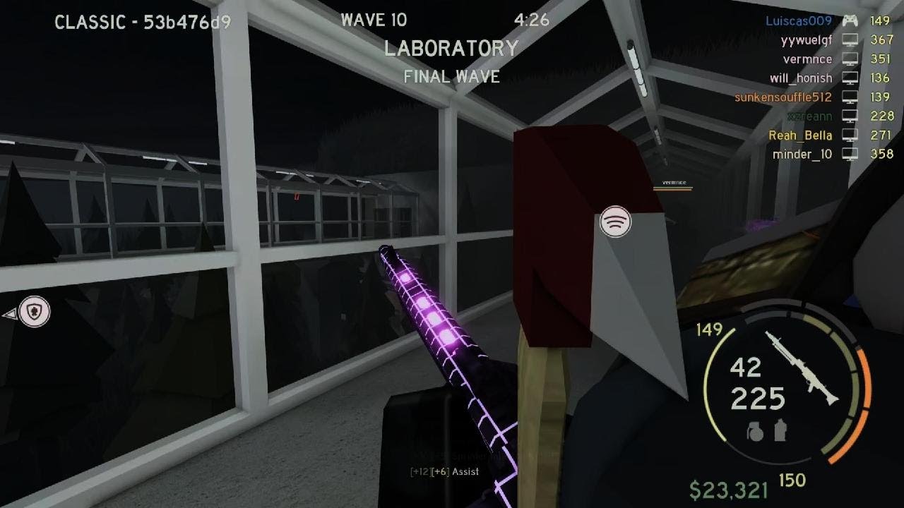 Roblox Those who remain mg42