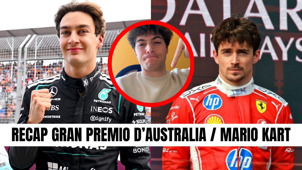F1 | GP D’AUSTRALIA / MARIO KART - Mercedes al top; Ferrari insegue; ma gli altri?🤯 #f1 #mercedes 