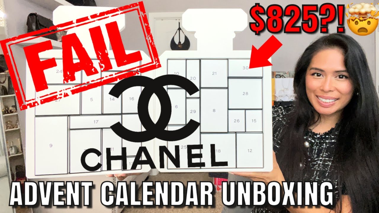 Распаковка адвент-календаря Chanel провалилась! Самая раздражающая и дорогая книга с наклейками з...