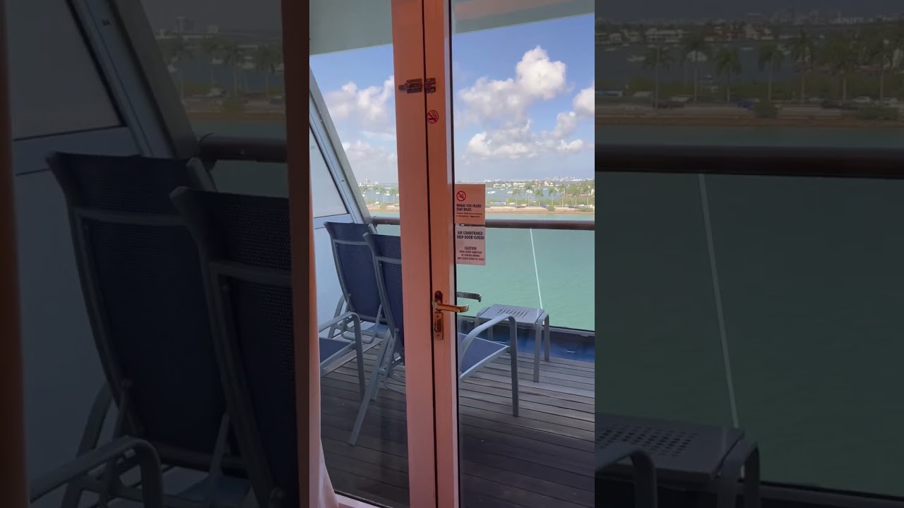 Carnival Spirit Extended Balcony 5131 🛳️ #carnivalcruise #cabintour