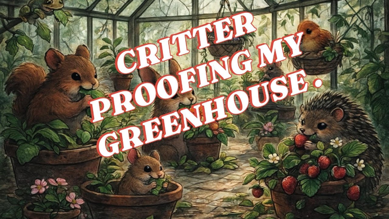 Critter Proofing My Greenhouse