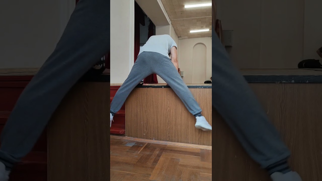 Flips and handstand balance.