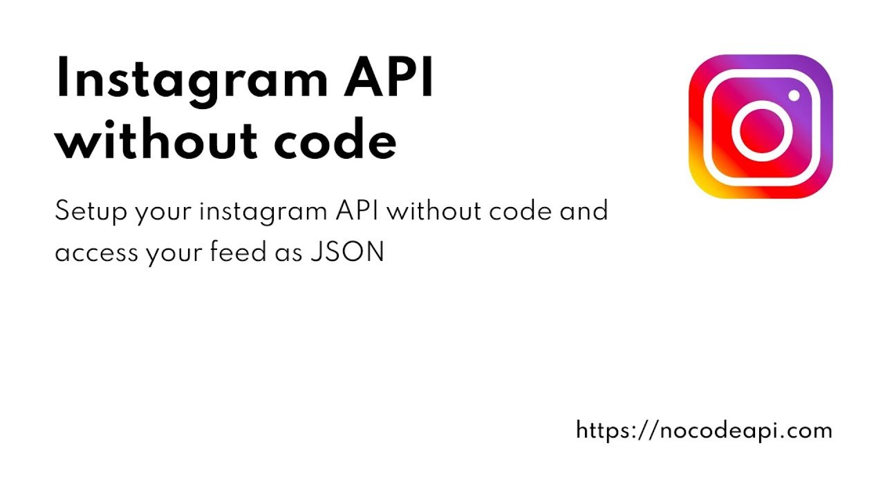 Instagram API without a code