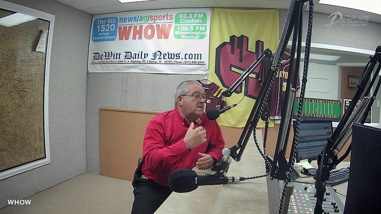 WHOW Morning Show with DeWitt Co Sheriff Mike Walker