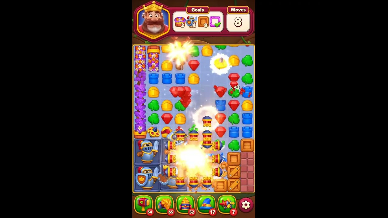 Royal Kingdom Level 2808 - NO BOOSTERS GAMEPLAY 🏰 | SKILLGAMING ✅
