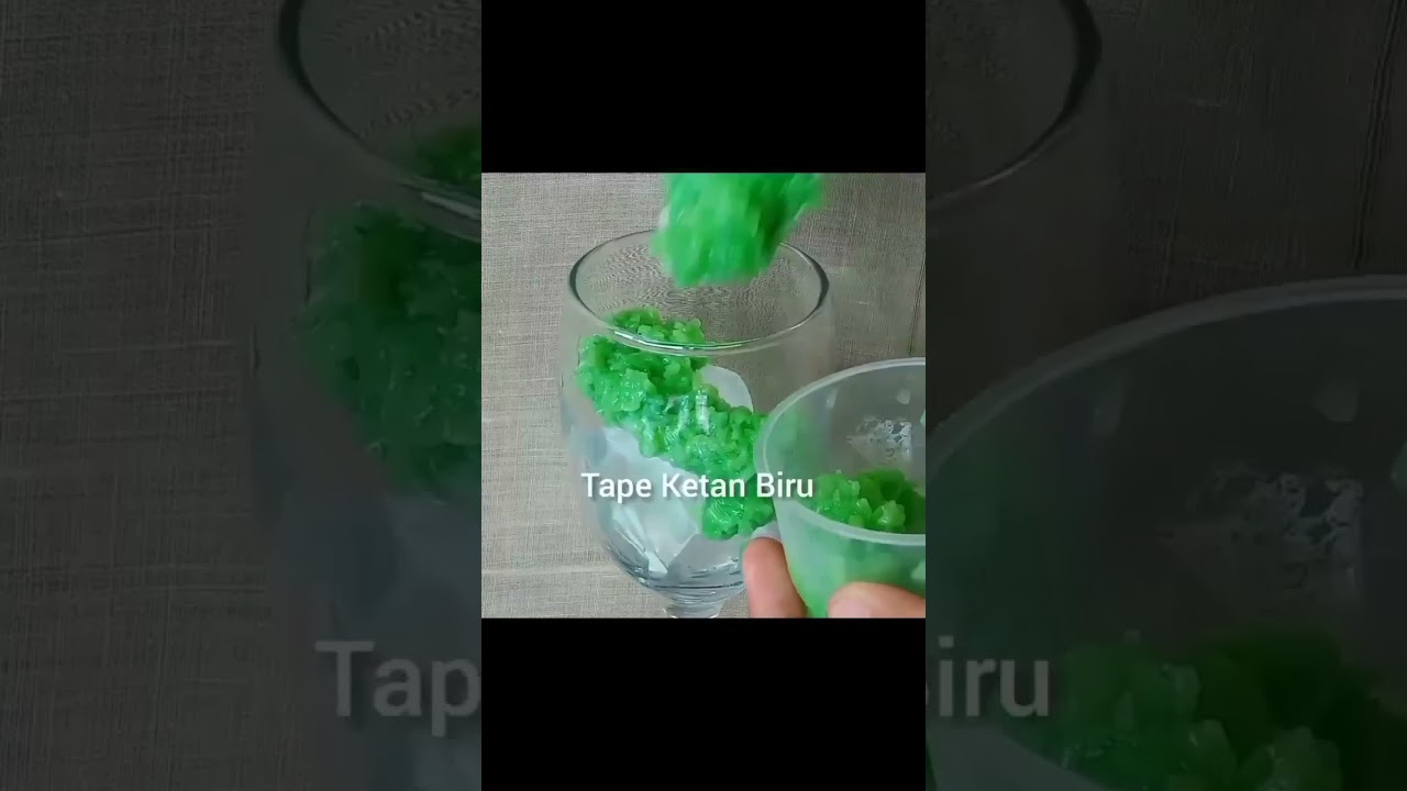 Es Tape Ketan Campur Es Degan