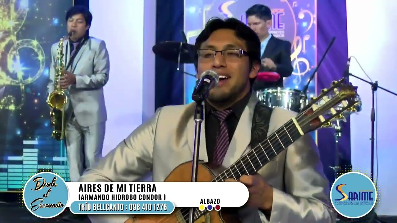 Trío Bellcanto - Aires de mi tierra, albazo. Música en vivo