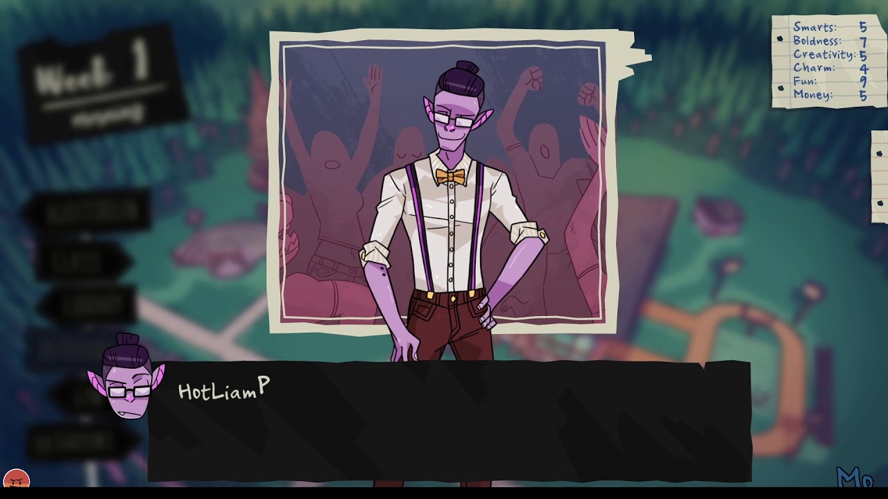 Monster Prom I take Medusa to the prom