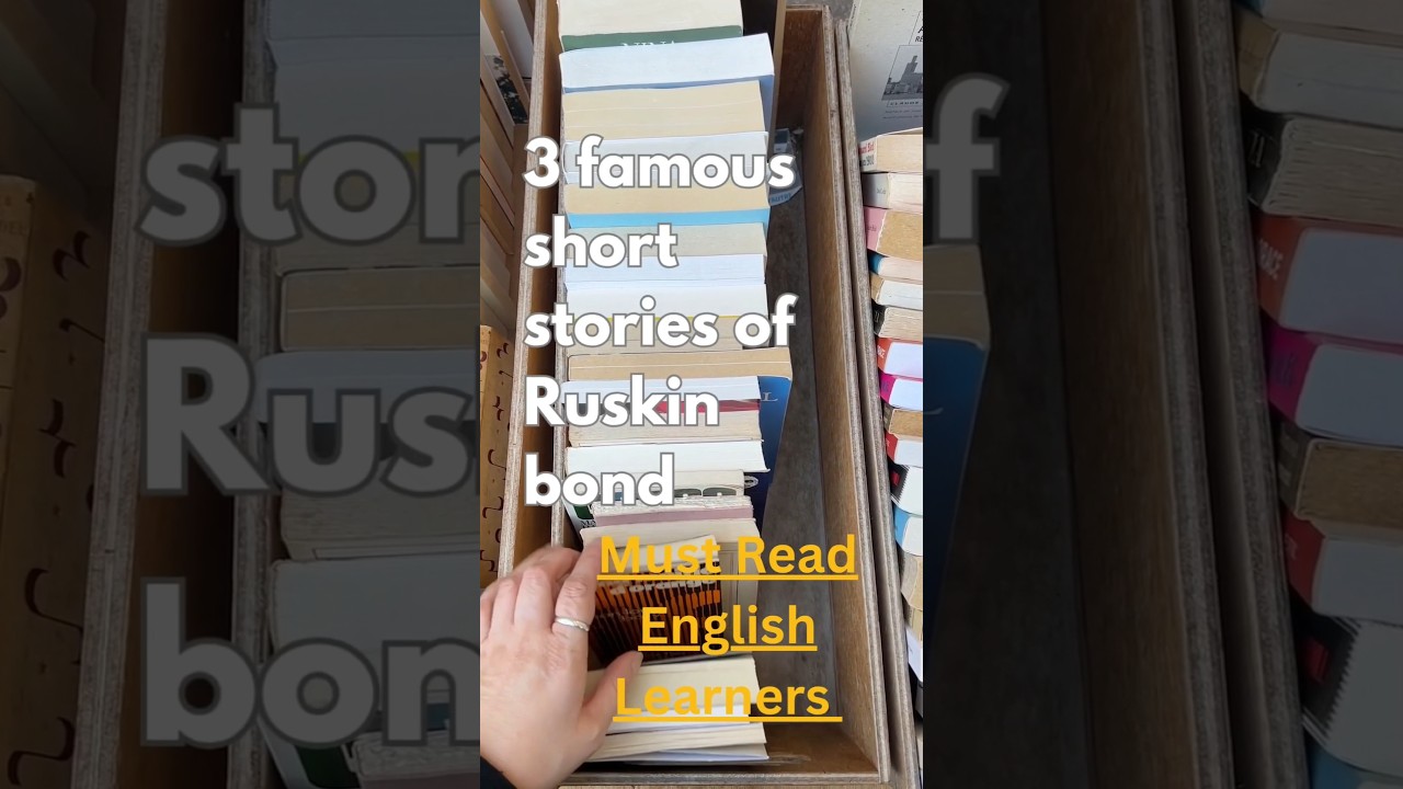 Famous Ruskin Bond Short Stories 💯 | Must Read for english Learners 