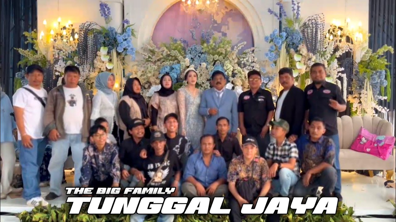 Keluarga Besar Tunggal Jaya Datang ke Acara Khitanan Anak Komandan Eces Bungsu