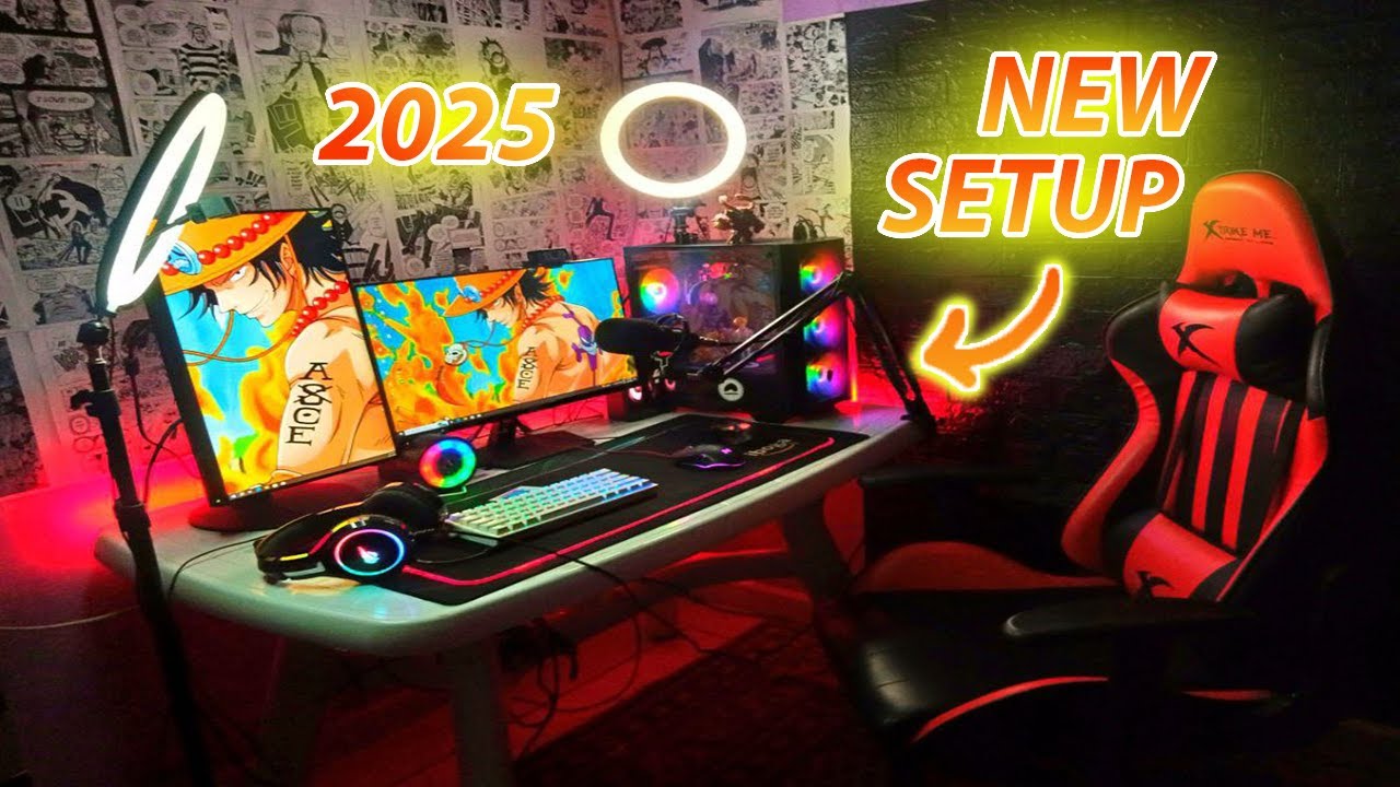MY NEW GAMING SETUP 2025!