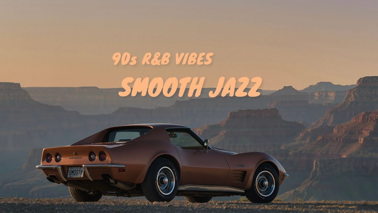 Grand Canyon Sunset — 90s R&B Vibes | Smooth Jazz Sax & Guitar