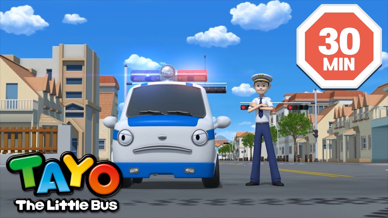 人気エピソード l パトカーと警察官🚔🚨 l ちびっこバス タヨ