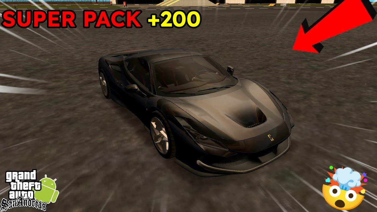 SUPERPACK de VEHÍCULOS para el GTA San Andreas de Android 💥