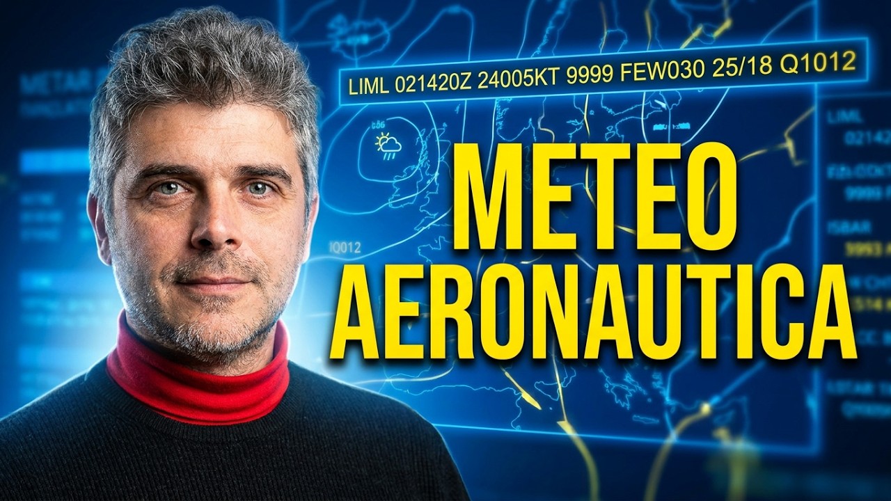 Tutorials teorici  - Bollettini meteorologici, METAR, TAF, SIGMET - Modulo Meteorologia, training 7.