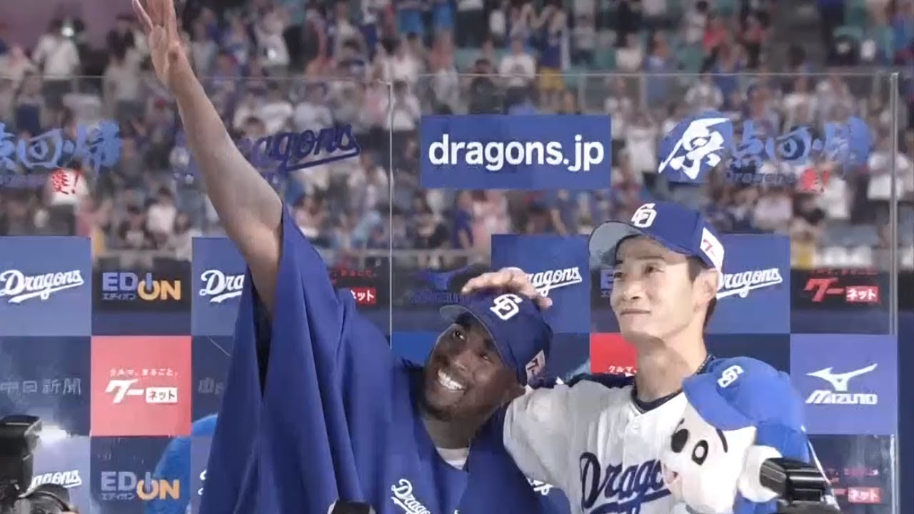 【ドラハイライト7/18】ガルシア ノーノー未遂の快投！松井雅は3安打 決勝タイムリーも！