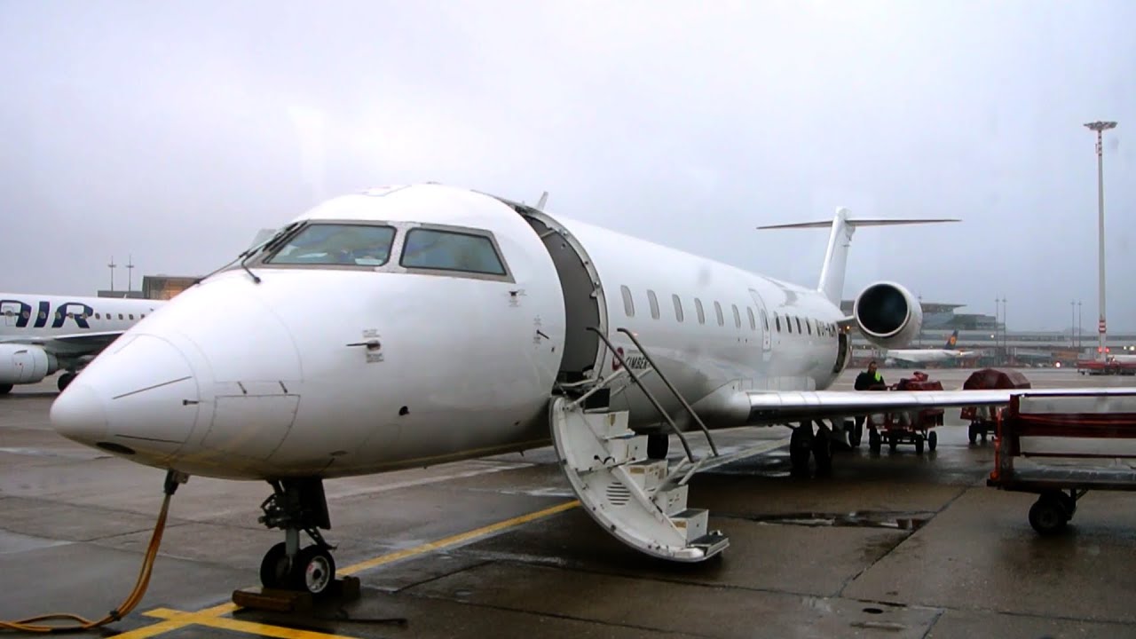 Cimber (SAS) ✈ Bombardier CRJ-200 [OY-RJM] ✈ Copenhagen - Hamburg ✈ 18 DEC 2014