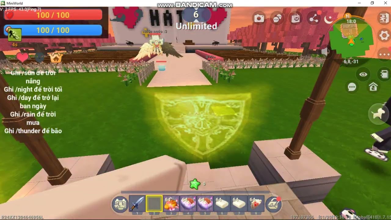 Free Cheat Teleport Click Tầm Nhìn Cheat Engine Mini World