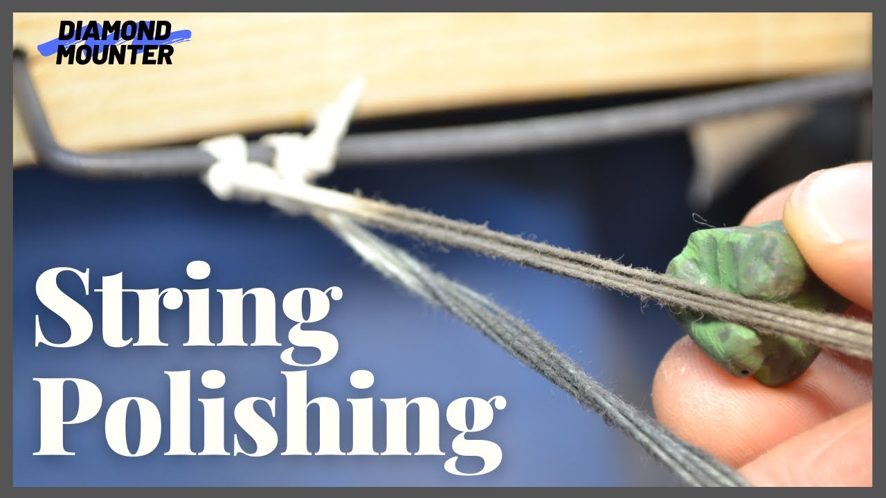 Polishing Jewellery with String