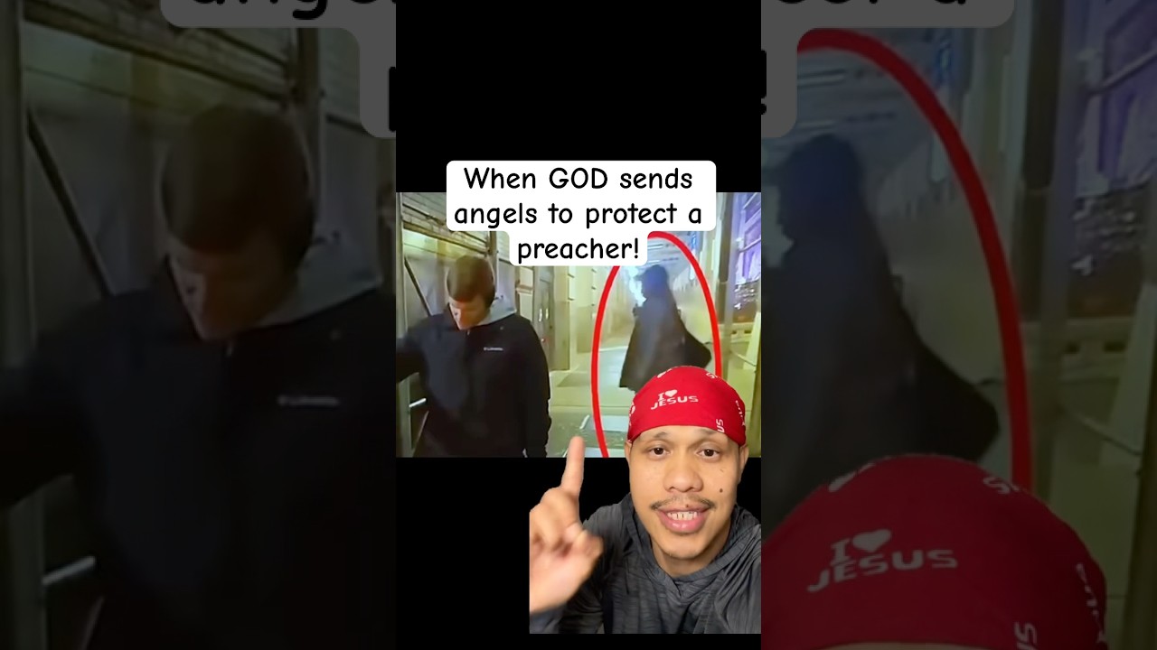 When GOD sends angels to protect a preacher! ✝️ #shorts #god #jesus #gospel #angel #religion
