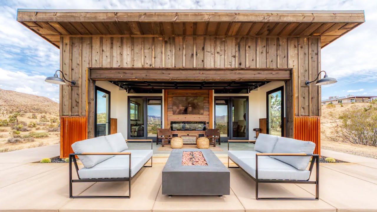 Contemporary Oasis- Modern 44 sqm Desert Tiny House