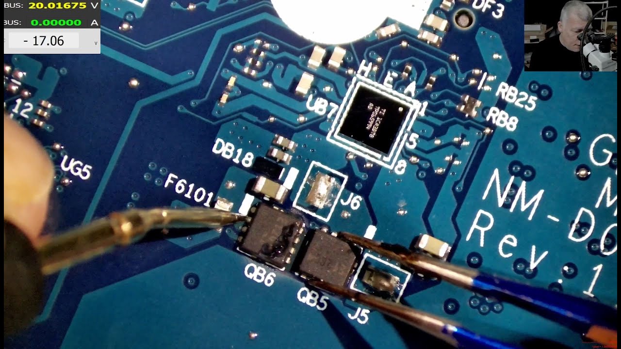 Lenovo E15 не заряжается, клиент считает, что проблема в конденсаторе, но, ......