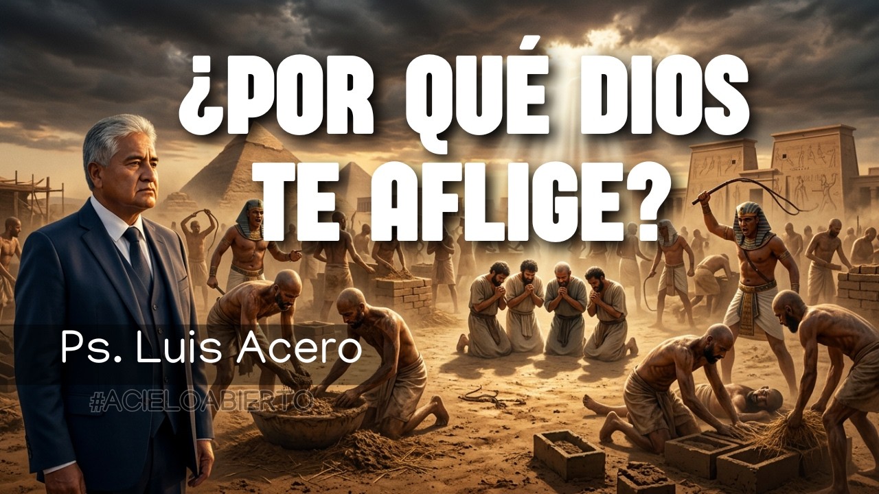 ¡DIOS PERMITE LA AFLICCIÓN PARA FORMAR TU ADORACIÓN! | A Cielo Abierto – Ps. Luis Acero