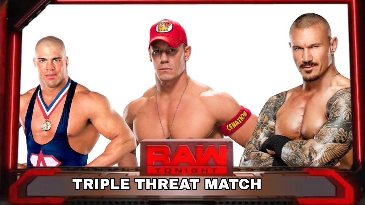 WWE 2K25 : John Cena vs Randy Orton vs Kurt Angle - Triple Threat Match 😱 