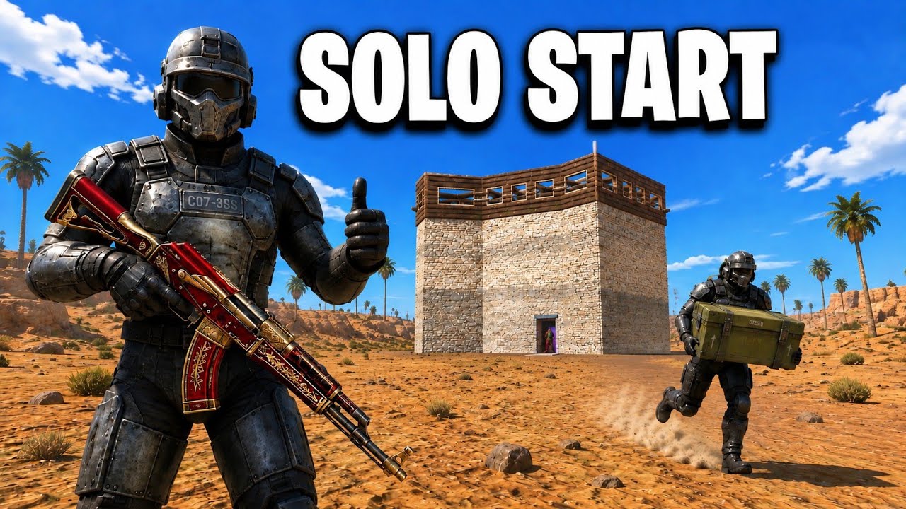 Solo Start After Wipe Was Perfect&hellip; Then A Clan Offlined Us | Oxide Survival Island