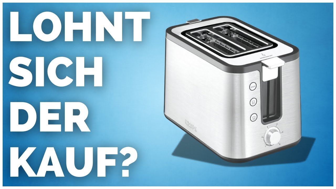 Krups KH442D - Toaster im Test [KURZ & KOMPAKT] zusammengefasst