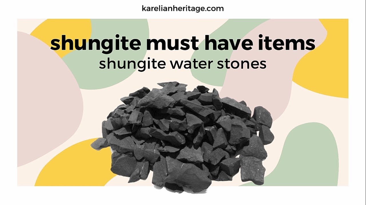 Shungite Water Stones: Shungite Must Have Items