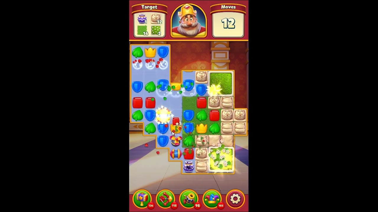 Royal Match Level 2585 - NO BOOSTERS GAMEPLAY 👑 | SKILLGAMING ✔️