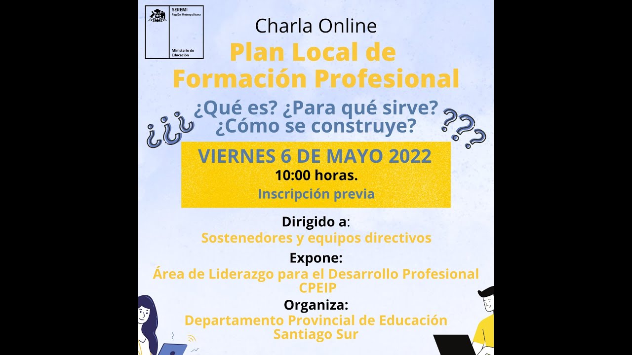 Charla "Plan Local de Formación Profesional"
