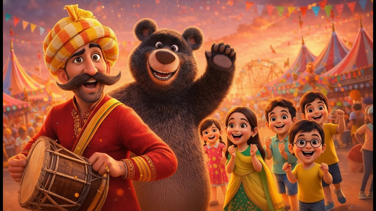 kalu madari aaya | कालू मदारी आया | kalu madari | kalu madari aaya kala apna bhalu laya