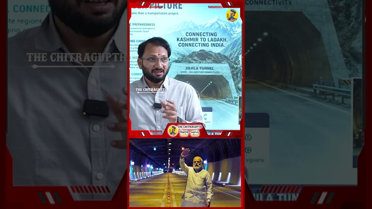 Game Changer for Ladakh! Zojila Tunnel Set to Transform Connectivity