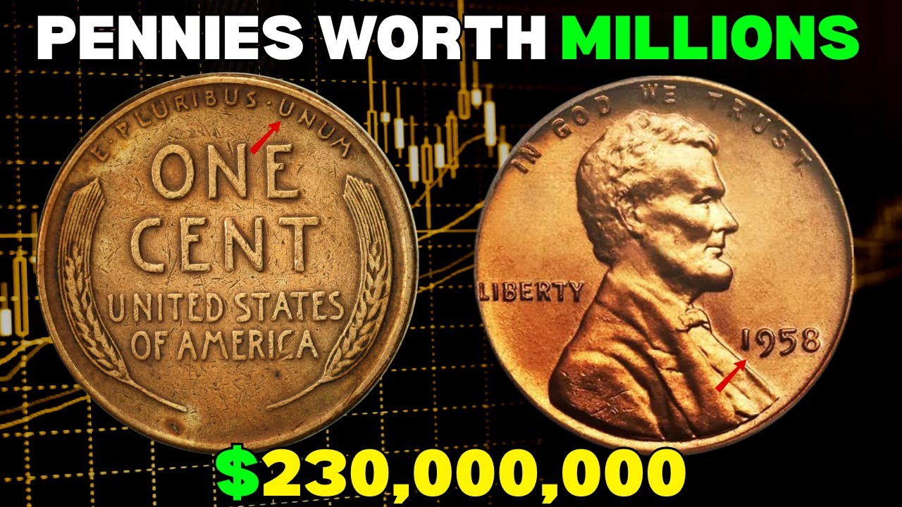 Top 10 Most VALUABLE Wheat Pennies That Are Worth Millions In 2025 – Look For These Now!