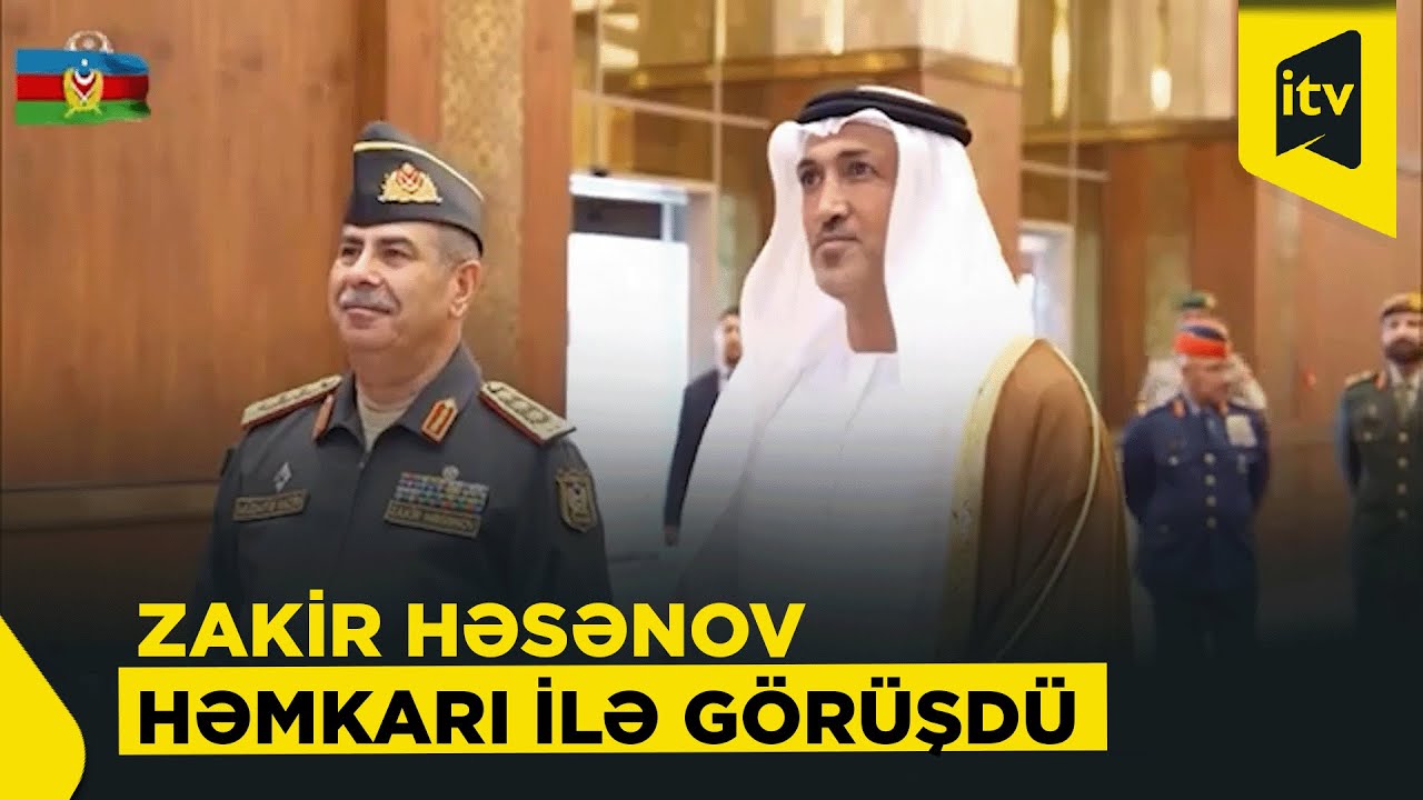 Azərbaycan-BƏƏ hərbi əməkdaşlığı müzakirə edildi
