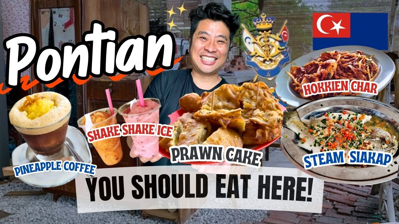 🌴 Discover Pontian, Johor! | Hidden Gems, Local Eats & Coastal Charm 🇲🇾✨ 笨珍美食