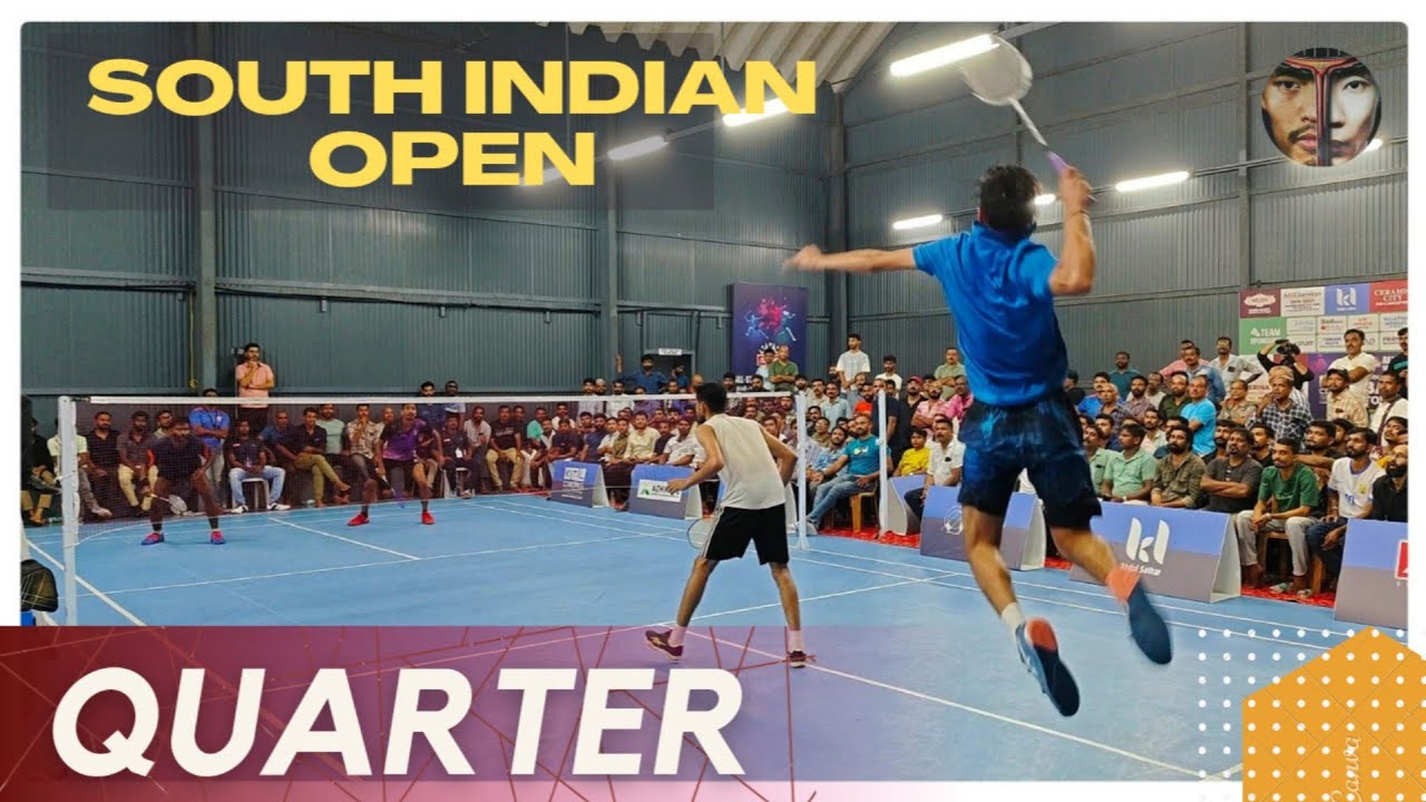KOLLAM VINOD/JAISON VS ADITHYA/ GAURAV:SOUTHINDIAN INVITATIONAL BADMINTON TOURNAMENT 